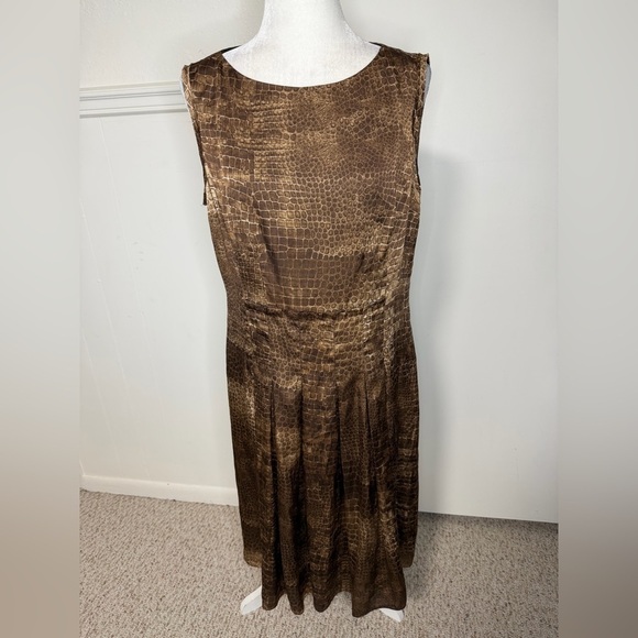 Jones New York Dresses & Skirts - Jones New York Animal Print Midi Dress Womens Size 12 new with tag